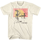 Bruce Brown Films - Endless Distressed - American Classics - Solid Off-White Adult Short Sleeve T-Shirt