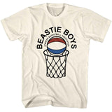 Beastie Boys - Atwater Basketball Association - American Classics Officially Licensed - Natural Adult Short Sleeve T-Shirt