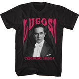 Bela Lugosi - The Original - American Classics - Solid Black Adult Short Sleeve T-Shirt