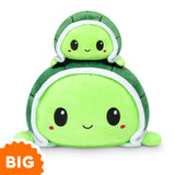 TeeTurtle Big Reversible Turtle Plushie (Green)