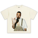 BIG FACE CHRIS BROWN TEE