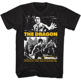 Bruce Lee - Ready For Whatever - American Classics - Solid Black Adult Short Sleeve T-Shirt