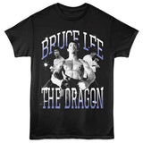 Bruce Lee - The Dragon - American Classics - Black Adult Short Sleeve T-Shirt