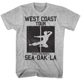 Bruce Lee - All City - Short Sleeve - Heather - Adult - T-Shirt