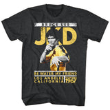 Bruce Lee - Jay Kay Dee - Short Sleeve - Heather - Adult - T-Shirt