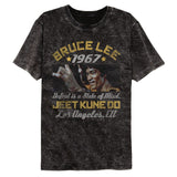 Bruce Lee Box Smirk Mineral Wash T-Shirt