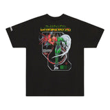 YUGIOH HERO FLAME SHIRT (BLACK)