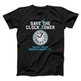 Save the Clock Tower Funny Movie Men/Unisex T-Shirt