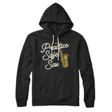 Practice Safe Sax Hoodie