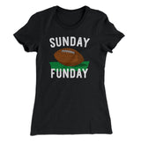 Football Sunday Funday Funny Women's T-Shirt
