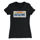 Outatime License Plate Women's T-Shirt