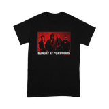 "Photo Tracks" Black T-Shirt