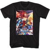 Blazblue - Central Fiction Left - Black Front Print Short Sleeve Adult T-Shirt