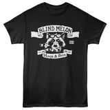 Blind Melon - Hoon And Bros Raccoon - American Classics - Black Front Print Adult Short Sleeve T-Shirt