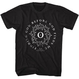 Bad Omens - Circular - American Classics - Solid Black Adult Short Sleeve T-Shirt