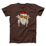 Monica Turkey Head Funny Thanksgiving Men/Unisex T-Shirt
