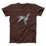 Origami Unicorn Funny Movie Men/Unisex T-Shirt