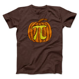 Pumpkin Pi Funny Thanksgiving Men/Unisex T-Shirt