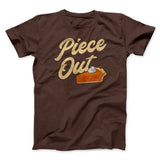 Piece Out Funny Thanksgiving Men/Unisex T-Shirt