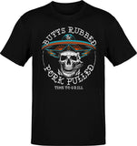 Butts Rubbed & Pork Pulled OG BBQ Grilling Tee