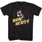 Bon Scott - Gold Name - Short Sleeve - Adult - T-Shirt
