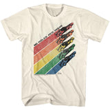Back To The Future - Rainbow - Short Sleeve - Adult - T-Shirt