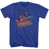 Back To The Future - NES Cover - Short Sleeve - Adult - T-Shirt