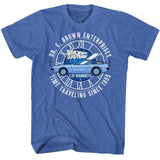 Back To The Future - Dr E Brown Enterprises - Short Sleeve - Heather - Adult - T-Shirt