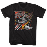 Back To The Future - Streak To The Future - Short Sleeve - Adult - T-Shirt