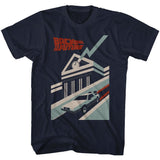 Back To The Future - Simply Distressed - Short Sleeve - Adult - T-Shirt