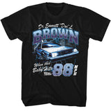Back To The Future - Doc Brown Lightning - Short Sleeve - Adult - T-Shirt