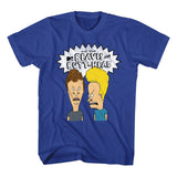 Beavis And Butthead - The Boys & Logo - Short Sleeve - Adult - T-Shirt