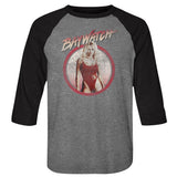 Baywatch - Vintage - 3/4 Sleeve - Heather - Adult - Raglan Shirt
