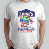 Baby Yoda LOWEâ€™S America 4th Of July Independence Shirt