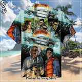 Back To The Future Modern Twist Hawaiian Shirt