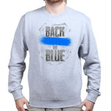 Back The Blue Sweatshirt Style001