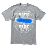 Men's Back The Blue T-shirt Style001