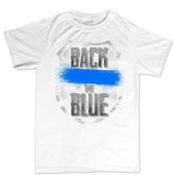 Men's Back The Blue T-shirt Style001