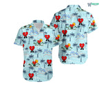 Bad Bunny Blue Un Verano Sin Ti Hawaiian Shirt
