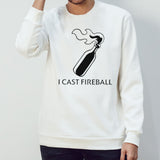 Baddiestreams Wearing I Cast Fireball shirt