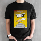 Ballender Borussia Dortmund 2024 Der Fussball Cartoon Kalender t-shirt