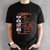 Baltimore Orioles Baseball Team All Stars Line Up 2024 Signatures shirt