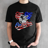 Baltimore Orioles Logo Independence Day Shirt