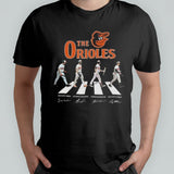 Baltimore Orioles The Baseball Team The Orioles Legends Abbey Road Signatures Shirt