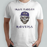 Baltimore Ravens Iron Maiden Rock Band Music Shirt