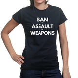 Ladies Ban Assault Weapons T-shirt Style001