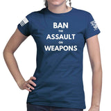 Ban Assault Weapons Ladies T-shirt