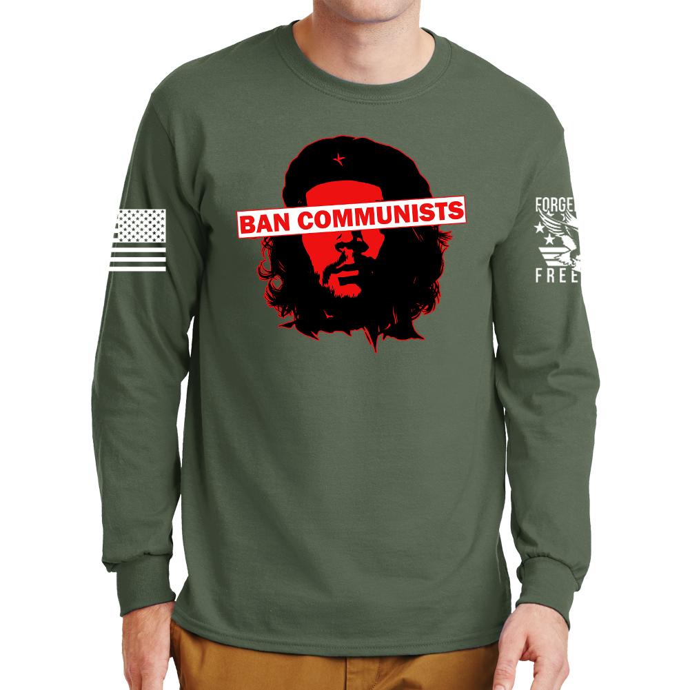 Ban Communists Long Sleeve T-shirt Style001