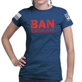 Ban Socialists Ladies T-shirt Style001