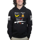 This Is NOT a Banana Clip Hoodie Style001